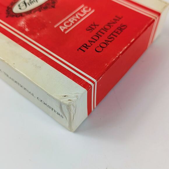 Pimpernel Vintage Drink Coasters Acrylic Classic Cars Made in England Six Cork - Picture 13 of 14